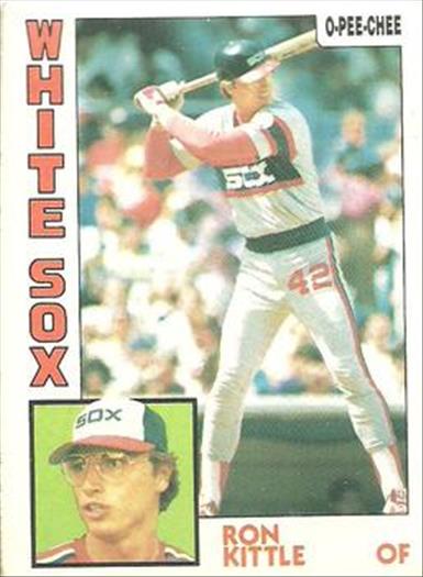 1984 O-Pee-Chee Baseball Cards 373     Ron Kittle